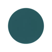 TEPPICH MONO Rund Outdoor Blau 100/100 cm - Blau, Textil (100/100cm) - Tapiso