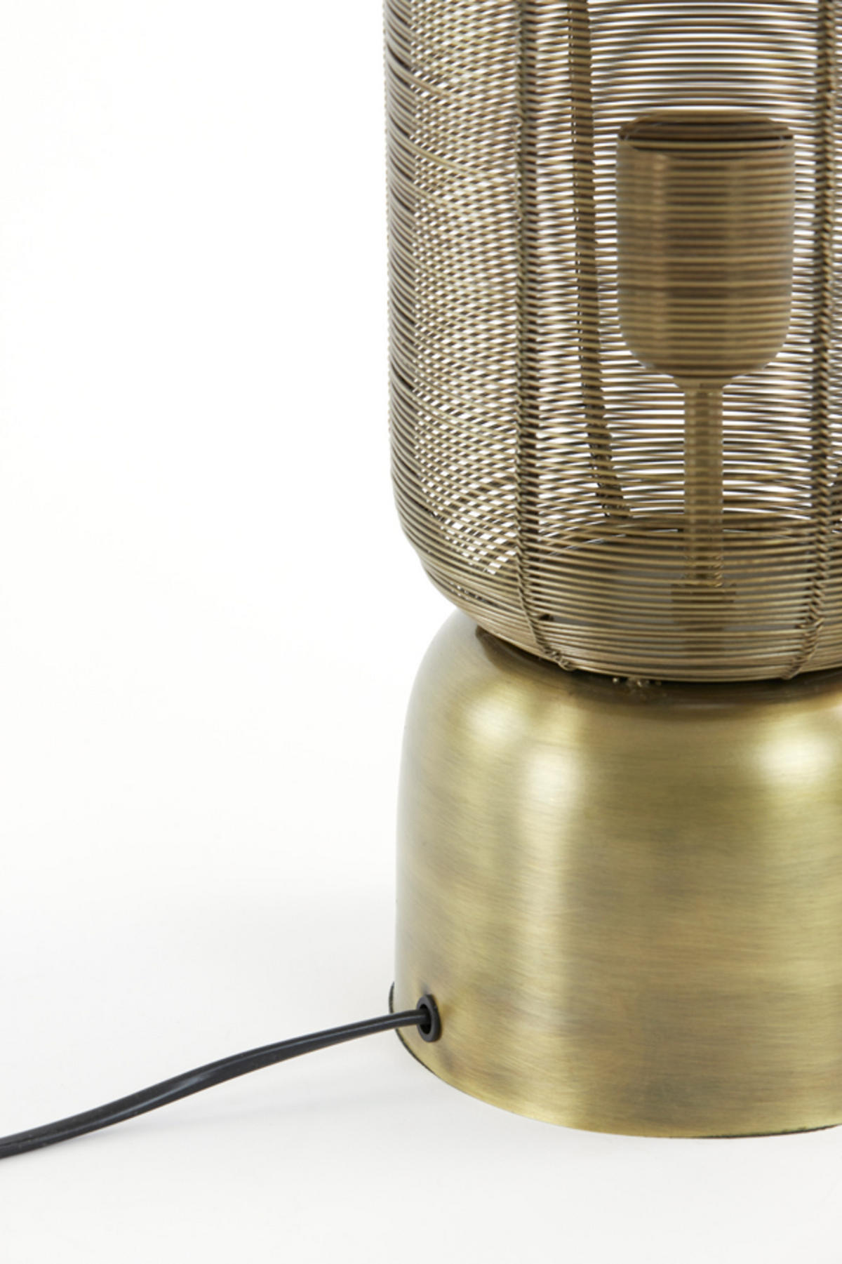 TISCHLAMPE Lezuza Bronze Ø15,5/60,5 cm - Bronzefarben, Metall (15.5/15.5/60.5cm) - Light & Living