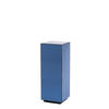 BLUMENSÄULE Daxton Blau 30/30/80 cm - Blau, Glas (30/30/80cm) - Light & Living