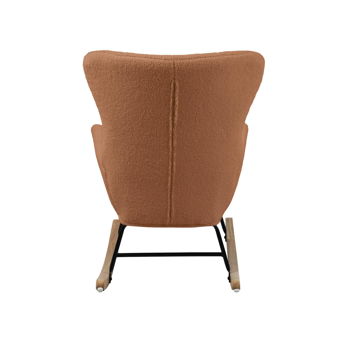 SCHAUKELSESSEL Knut - Braun, Textil (66/92/82cm) - SVITA