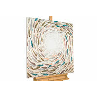 ÖLGEMÄLDE 80/80 cm - Multicolor, Holz/Textil (1.48/80cm) - KUNSTLOFT