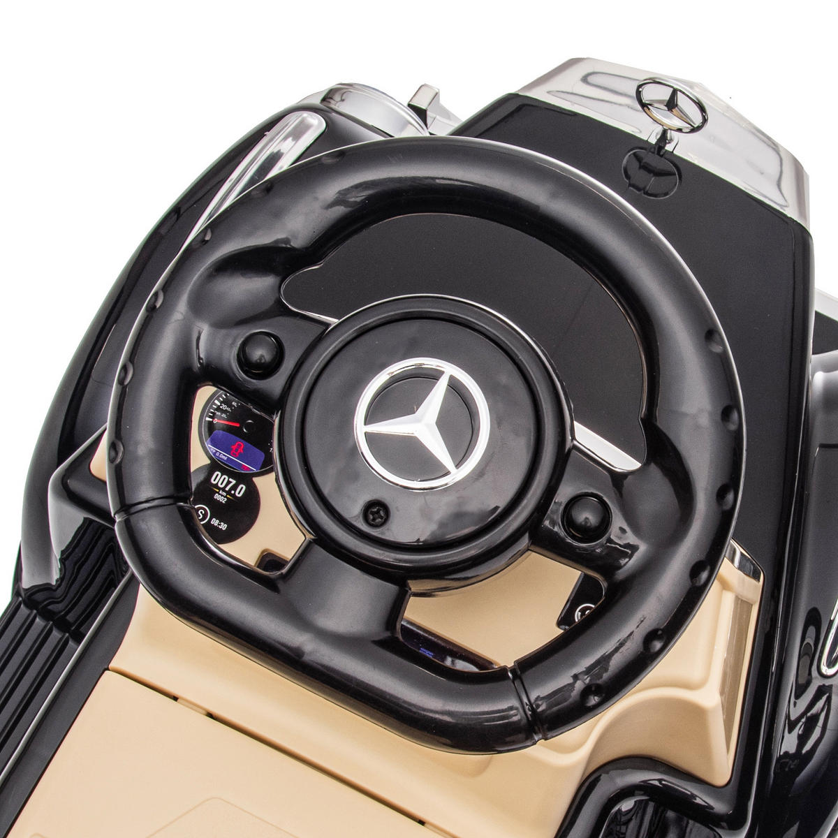 KINDER RUTSCHAUTO, Schwarz, Kunststoff+ Metall - Schwarz, Metall (77.5/41.5/45cm) - AIYAPLAY