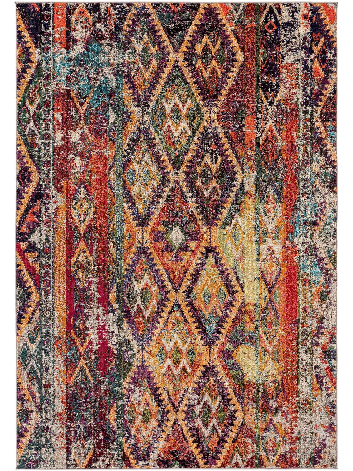 TEPPICH Casa Multicolor 80x150 cm - Multicolor, Textil (80/150cm) - benuta Nest