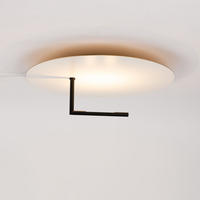 LED-WAND-/DECKENLAMPE Edge Weiß Ø 45cm - Weiß, Metall (45/45/16cm) - s.luce