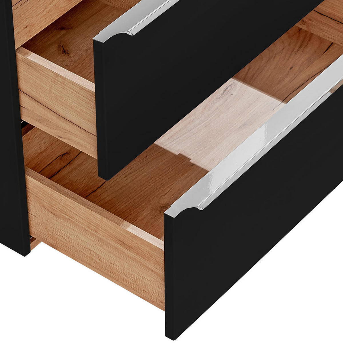 BADMÖBEL-SET 2-TLG. Toskana-56 - Anthrazit, Holzwerkstoff (140/190/46cm) - Lomado