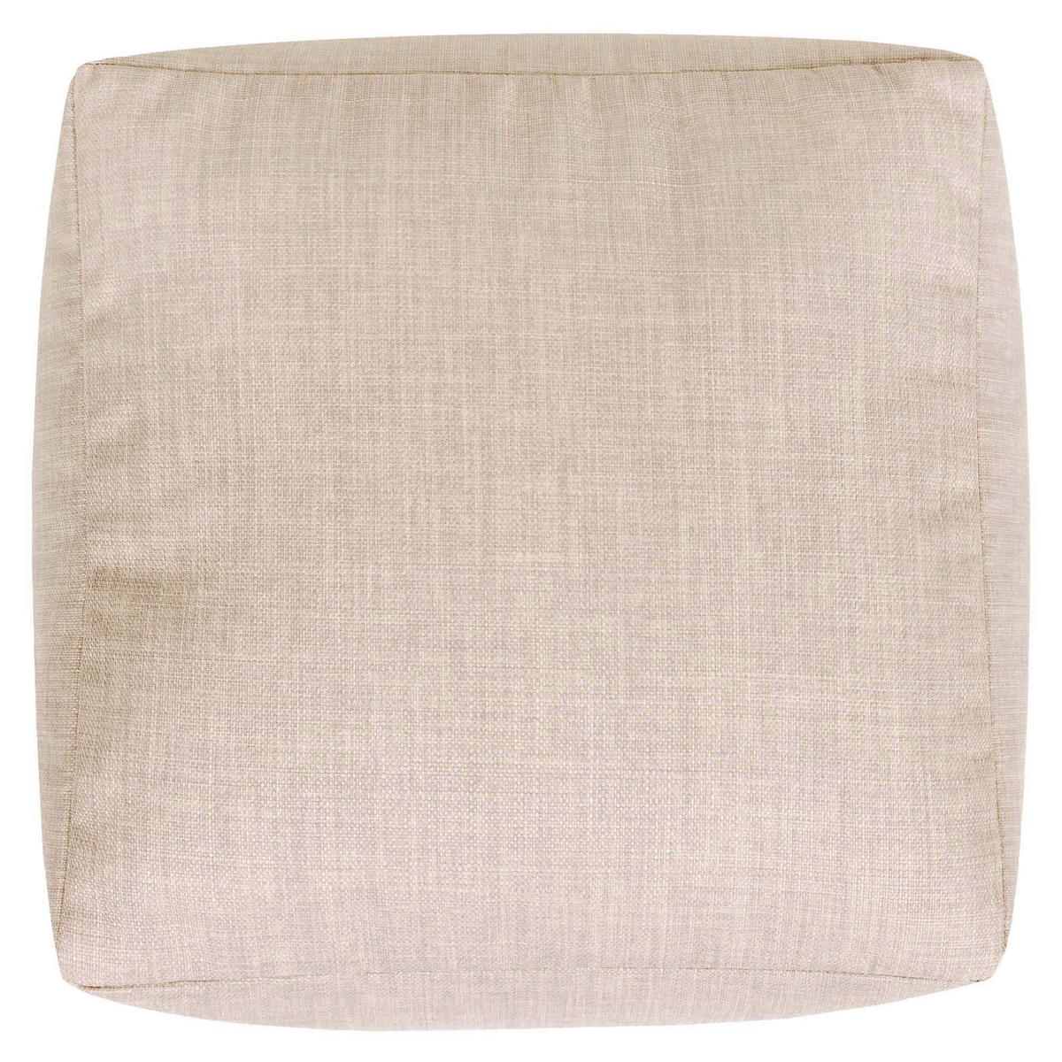 POUF Outdoor Amara - Beige, Textil (40/24/40cm) - icon