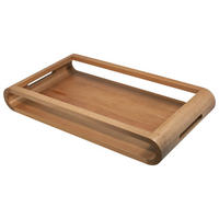 TABLETT Braun 49/27/7 cm ALVASDG - Braun, Holz (27/7/49cm) - ArteLegno