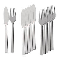 FISCHBESTECK Victor silber 6er Set - Silberfarben, Metall - Villeroy & Boch