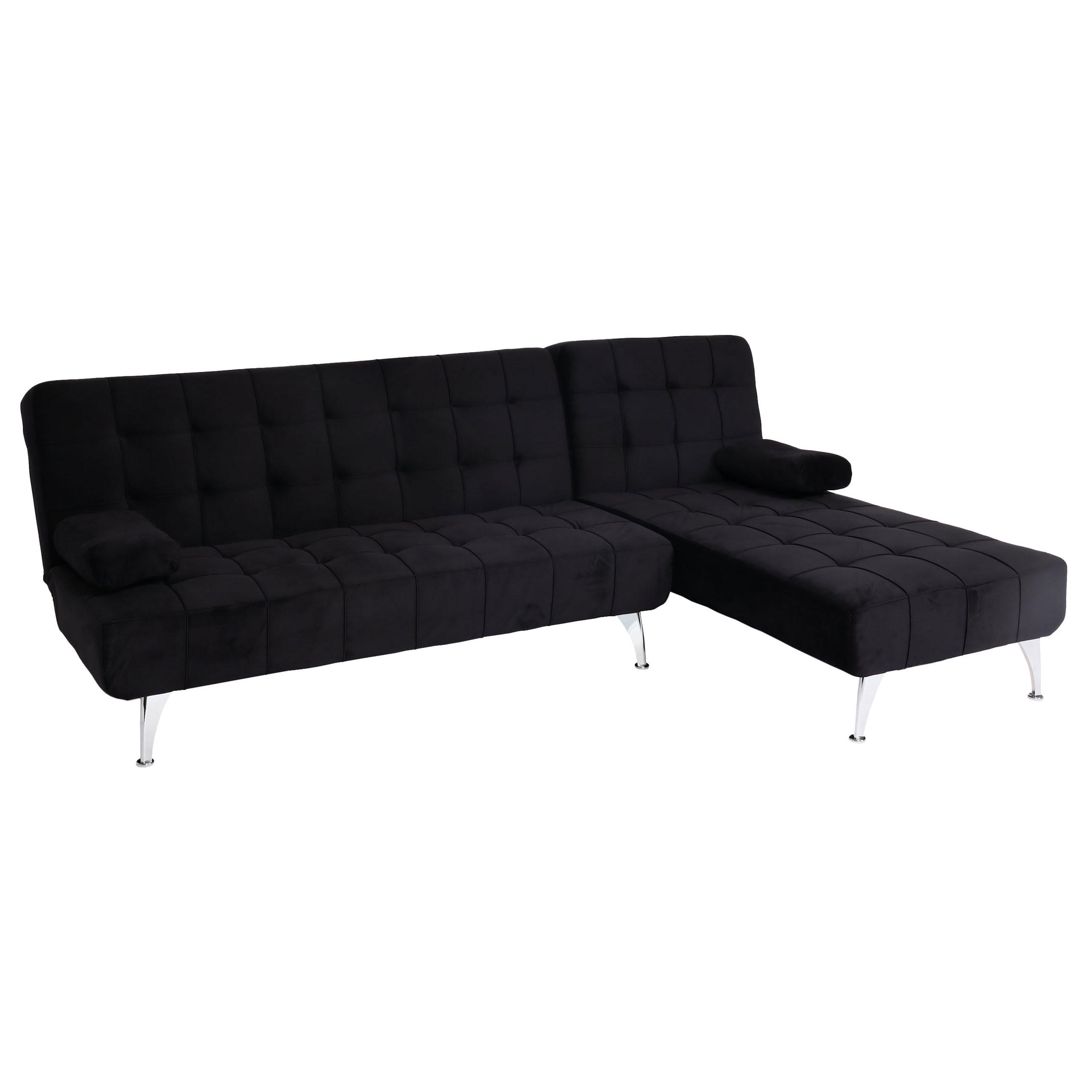SCHLAFSOFA Schwarz - Schwarz, Textil (236/95cm) - MCW