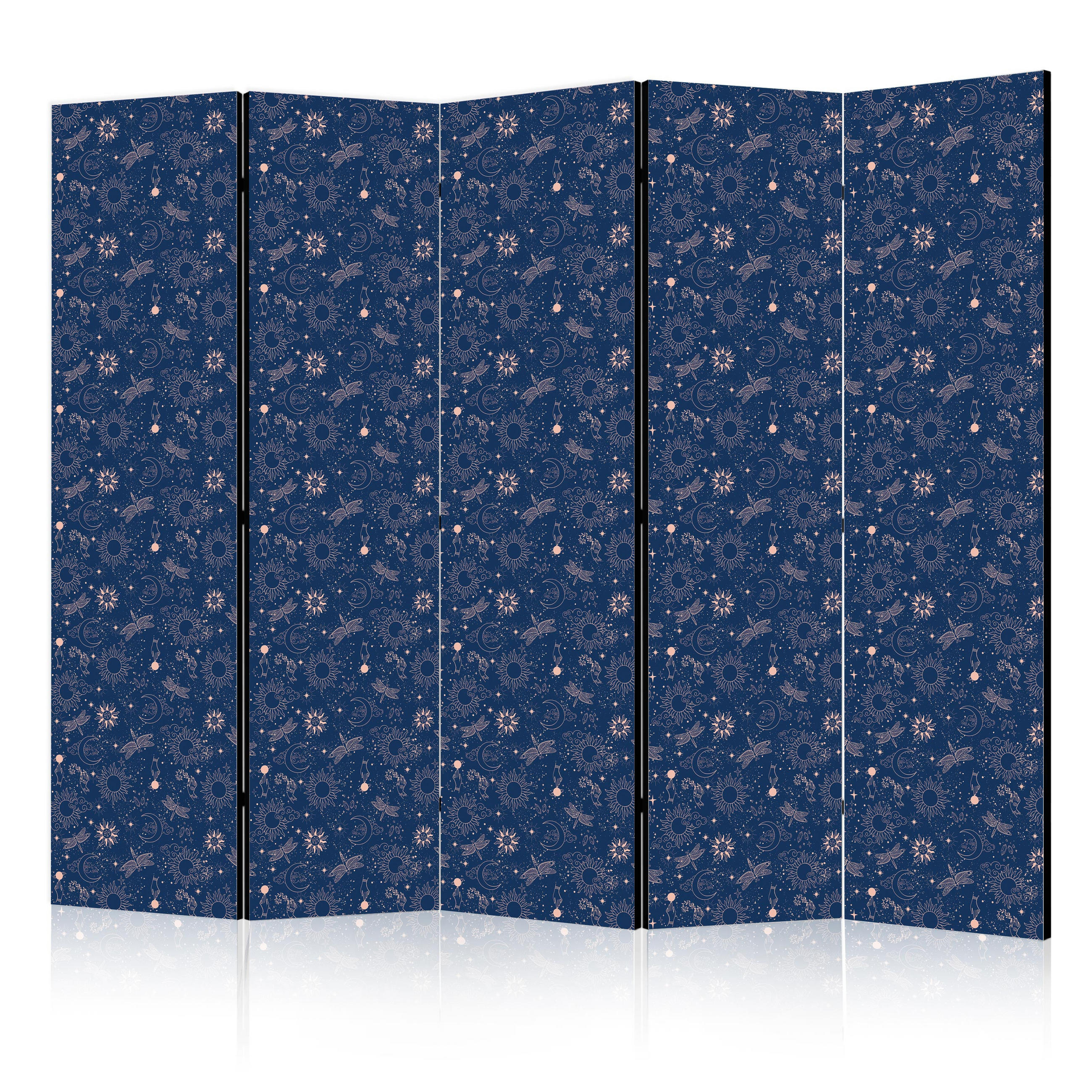 Muralo Paravent Blau 225x172x3 cm