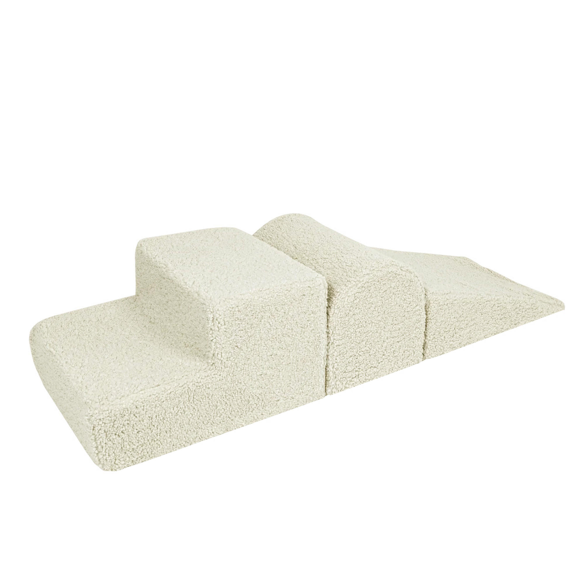 SCHAUMSTOFF-BAUSTEINE für Kinder, Bearly, Cremig - Creme, Textil (45/30/145cm) - MeowBaby
