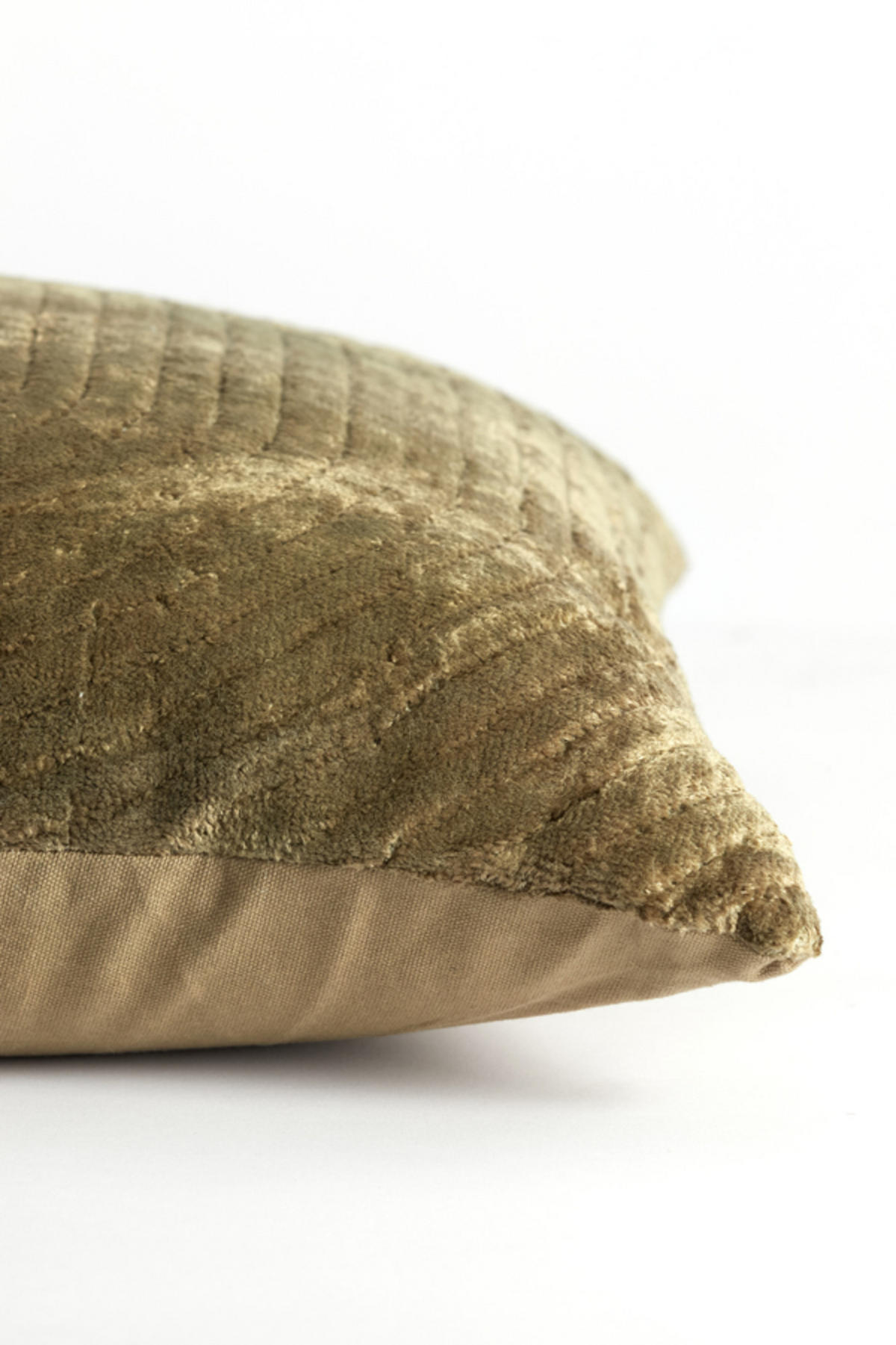 DEKOKISSEN Ruhla Grün 45/45 cm - Grün, Textil (45/45cm) - Light & Living