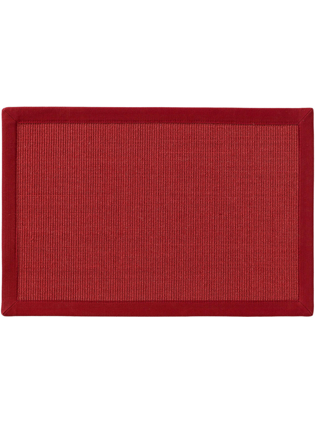 FUSSMATTE Sana Rot 60x90 cm - Rot, Textil (60/90cm) - benuta Nest