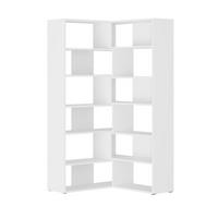 BÜCHERREGAL Molly Nr. 4 Weiß 94/30/179 cm - Weiß, Holzwerkstoff (93.6/178.6/29.6cm) - Decortie