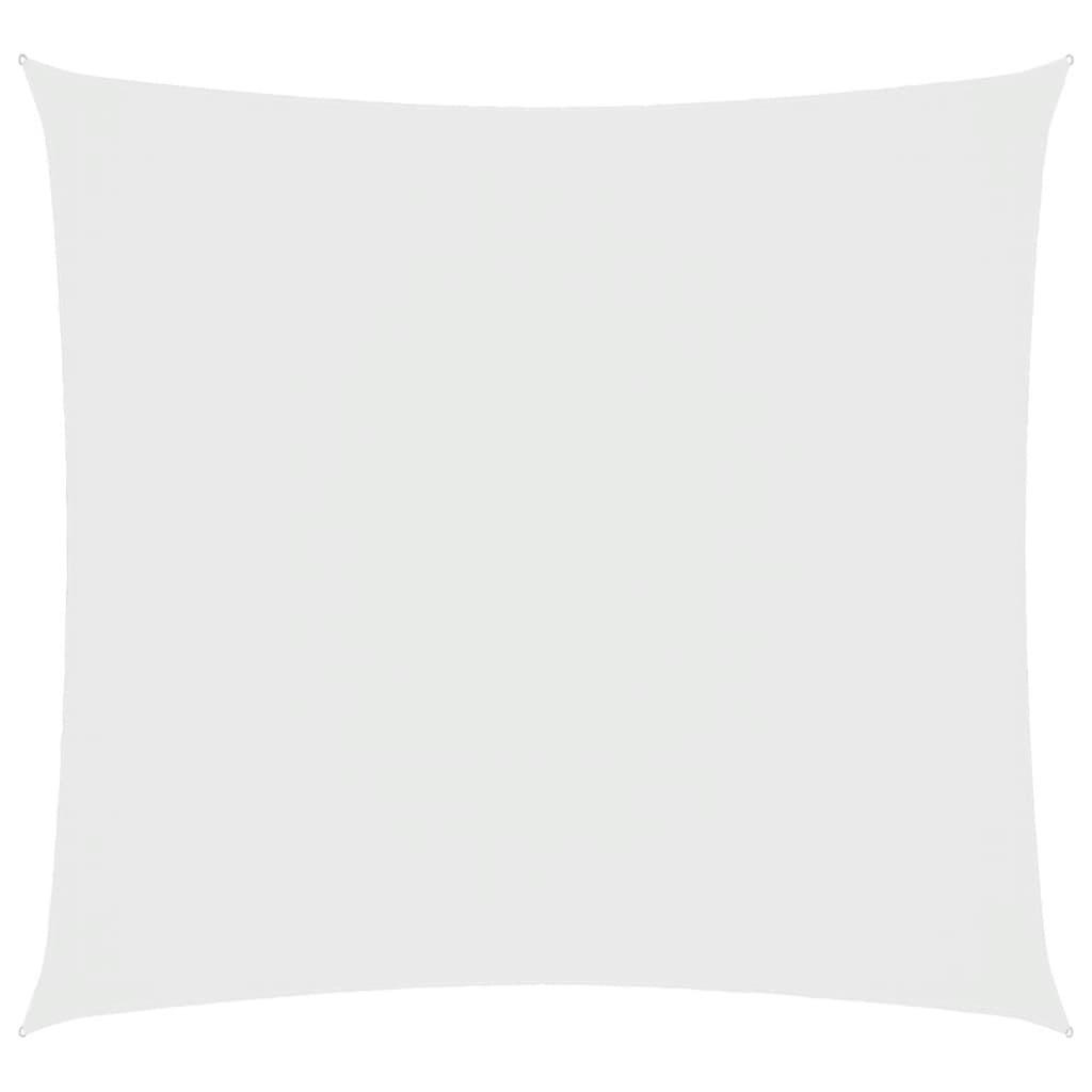 SONNENSEGEL Oxford-Gewebe Quadratisch 4,5x4,5 m Weiß - Weiß, Textil (450/450cm) - furnicato
