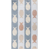 KINDERTEPPICH Maschinenwaschbar 80/150 cm Mehrfarbig - Multicolor, Naturmaterialien/Textil (80/150cm) - LIVABLISS