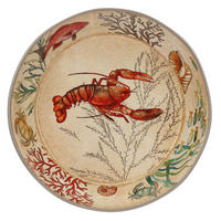 SERVIERSCHALE Ø 37 cm Sea Life - Multicolor, Kunststoff (37/37/11cm)