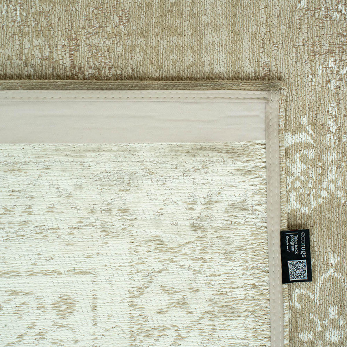 TEPPICH Milk Curry Fading World Medallion 80/150 cm - Beige, Textil (80/150cm) - Louis De Poortere