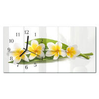 WANDUHR 60x30 cm - Wüste - Gelb, Glas (60/30/0.4cm) - TULUP