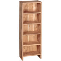 KLEINES Regal NOLA Standregal Akazie - Akaziefarben, Holz (30/90/17cm) - tinkaro