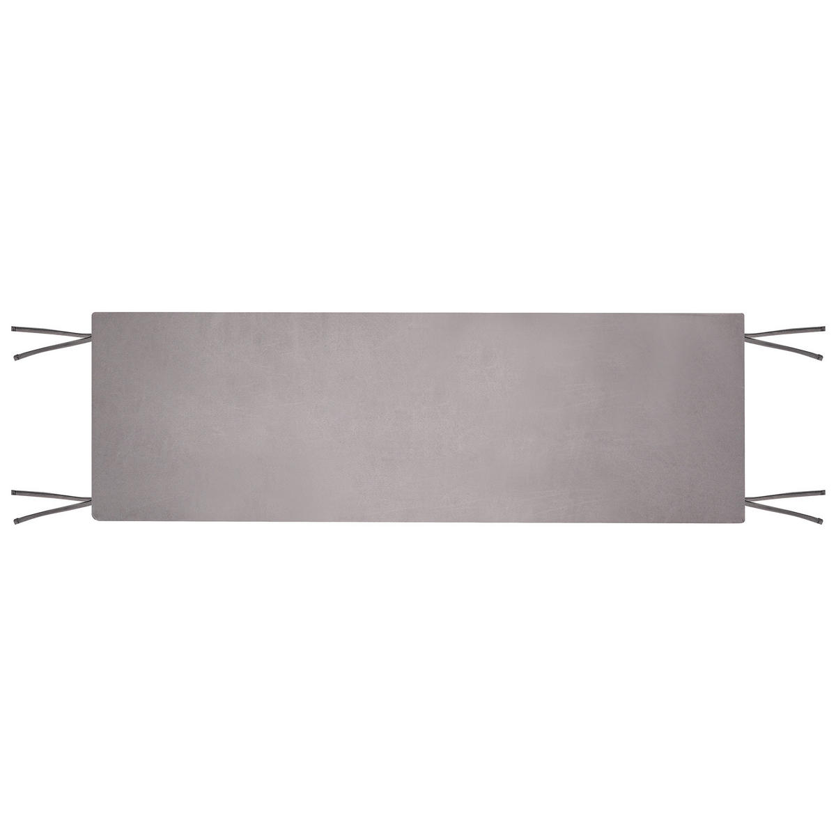 ZAHRADNÍ LAVICE s podložkou 160 cm s úložným prostorem Akáciové dřevo Šedá Sovana - tmavě šedá/hnědá, dřevo (160/91/60cm) - Beliani