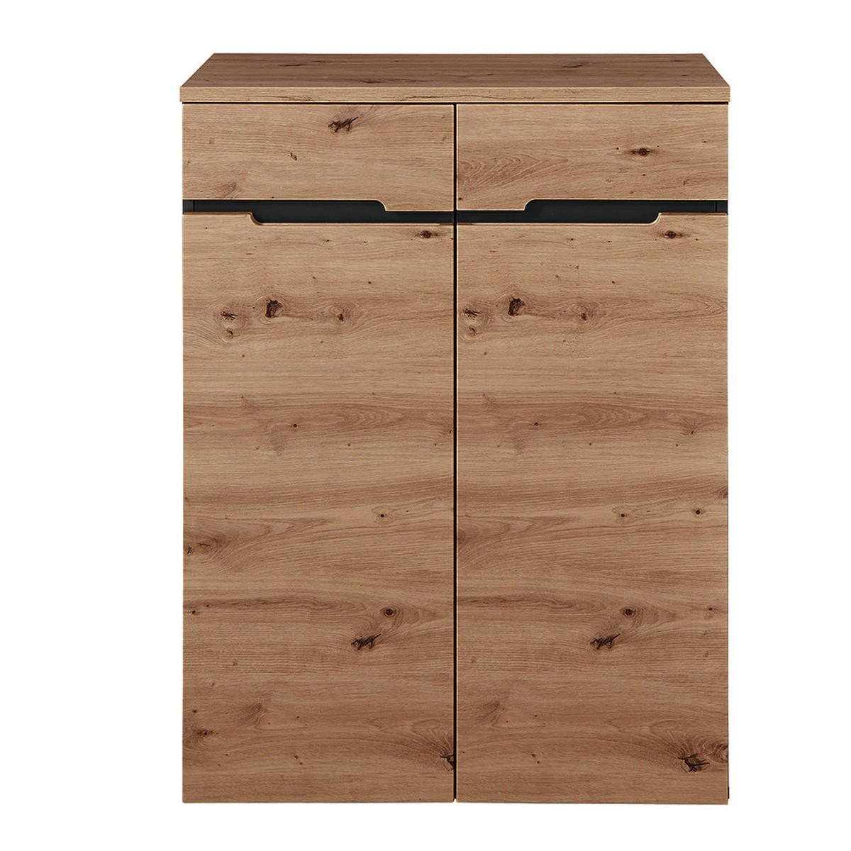 KOMMODE Manresa-36 - Braun, Holzwerkstoff (80/107/38cm) - Lomado