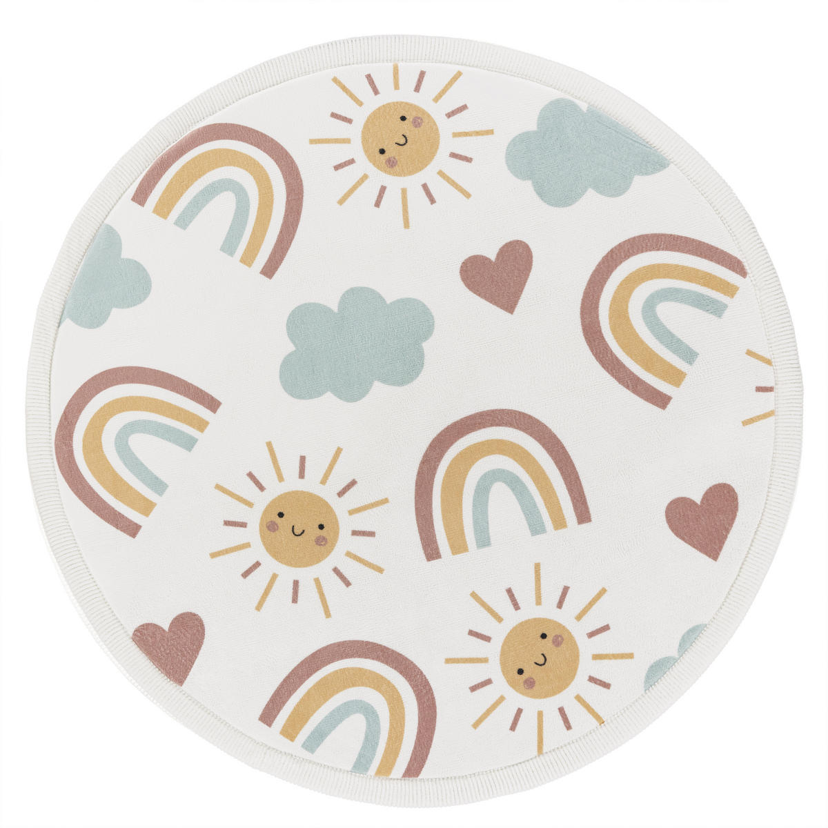 KINDERTEPPICH 120/120 cm Emilia 352 - Multicolor, Textil (120/120cm) - Paco Home