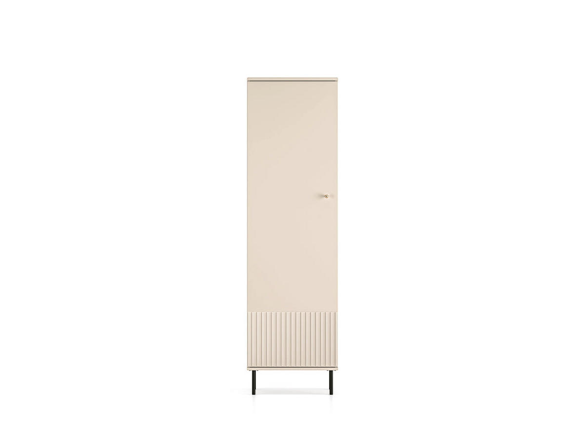GARDEROBENSCHRANK – 55 cm – Sophie – Kaschmir - Kaschmir, Metall (55/190/34cm) - hi-markt