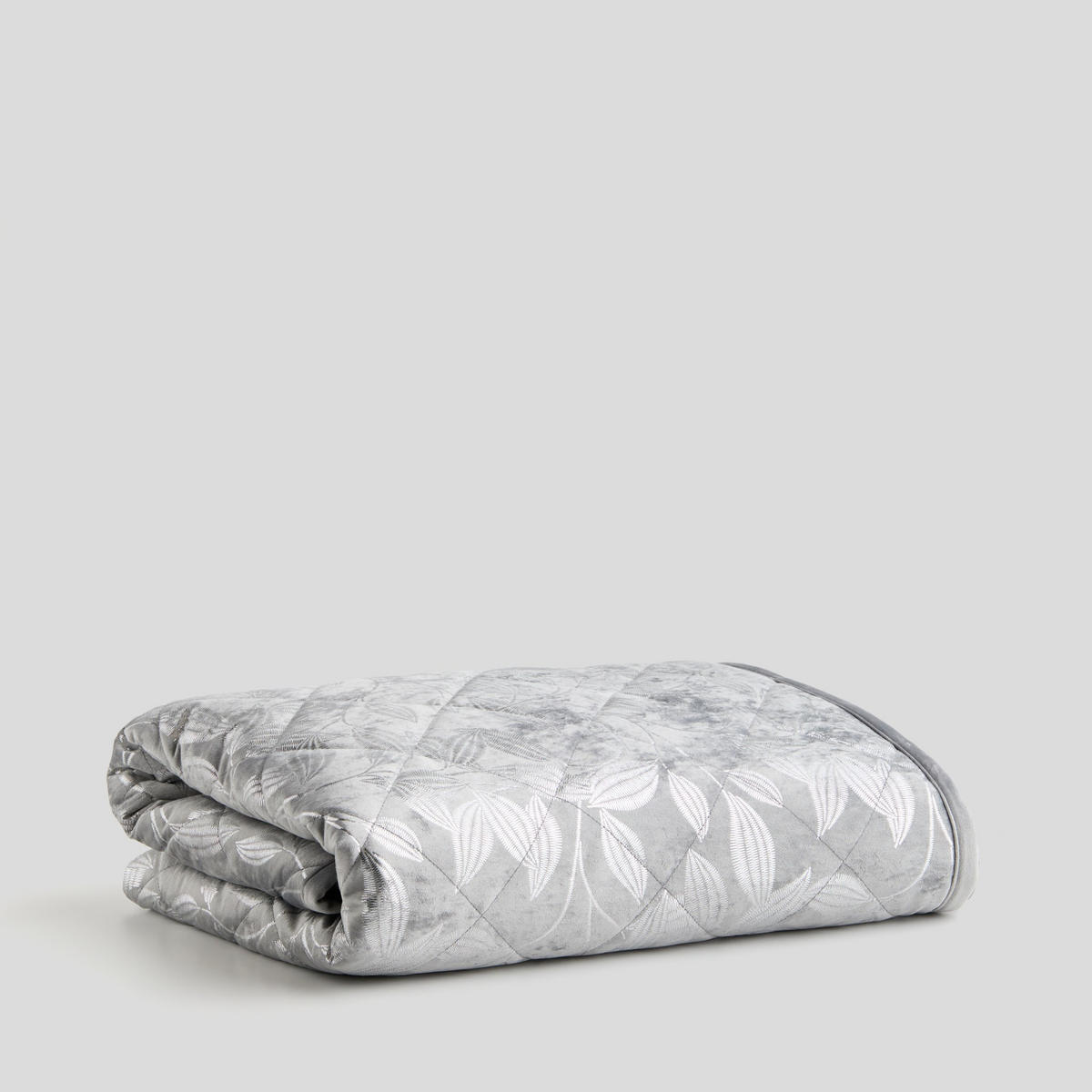 TAGESDECKE Blomstela - Dunkelgrau, Textil (200/220cm) - home&you