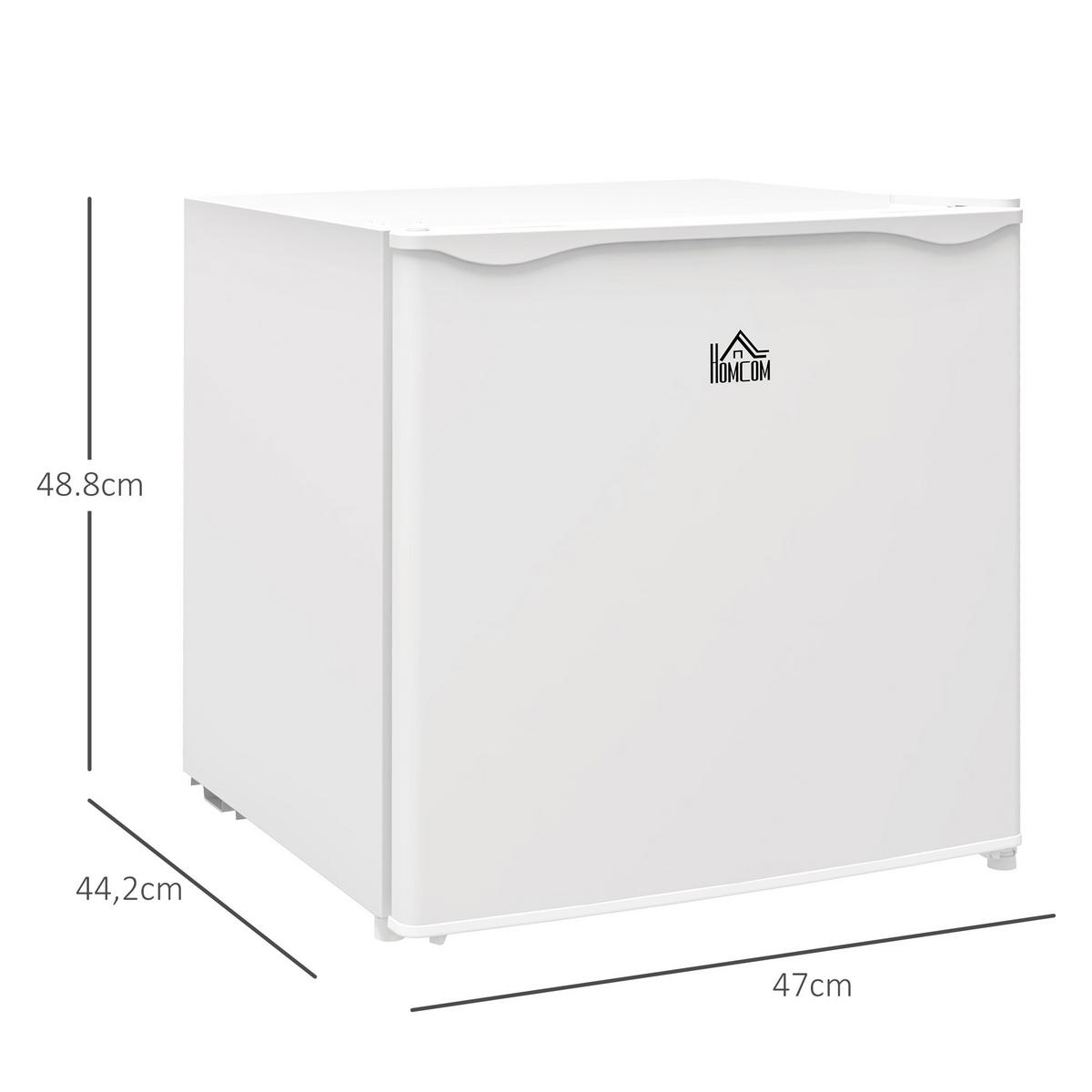 MINI-GEFRIERSCHRANK 35l, -14 bis -24℃, Weiß - Weiß, Textil (47/48.8cm) - HOMCOM