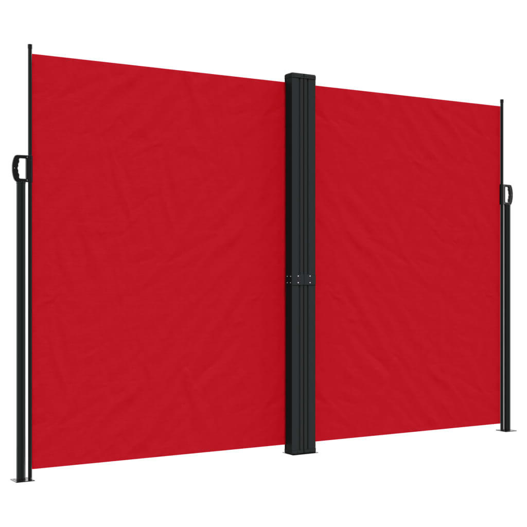SEITENMARKISE Ausziehbar Rot 220x1200 cm - Rot, Textil (1200/220/1200cm) - furnicato