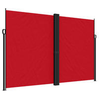 SEITENMARKISE Ausziehbar Rot 220x1200 cm - Rot, Textil (1200/220/1200cm) - furnicato