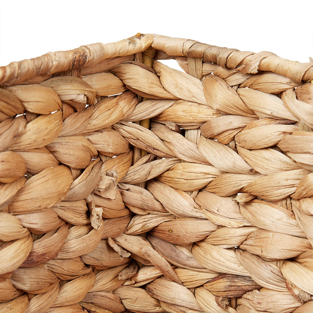 AUFBEWAHRUNGSKORB - Hellbraun, Textil/Metall (37/28/19cm) - Relaxdays