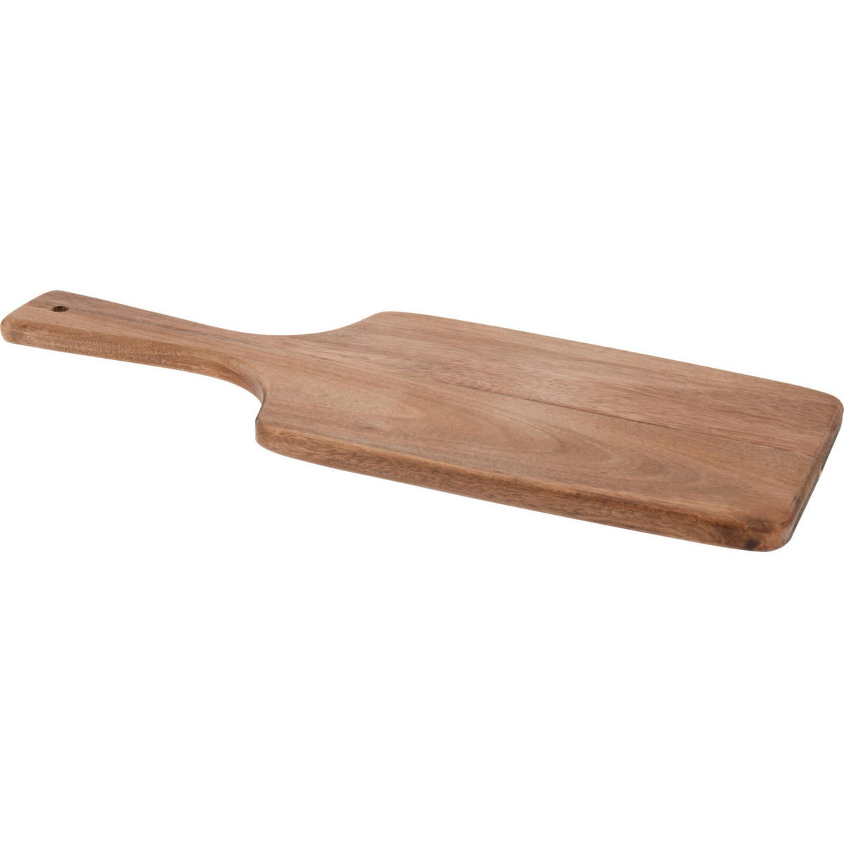 SCHNEIDEBRETT Akazienholz mit Griff 42/17 cm - Braun, Holz (17/42cm) - Excellent Houseware