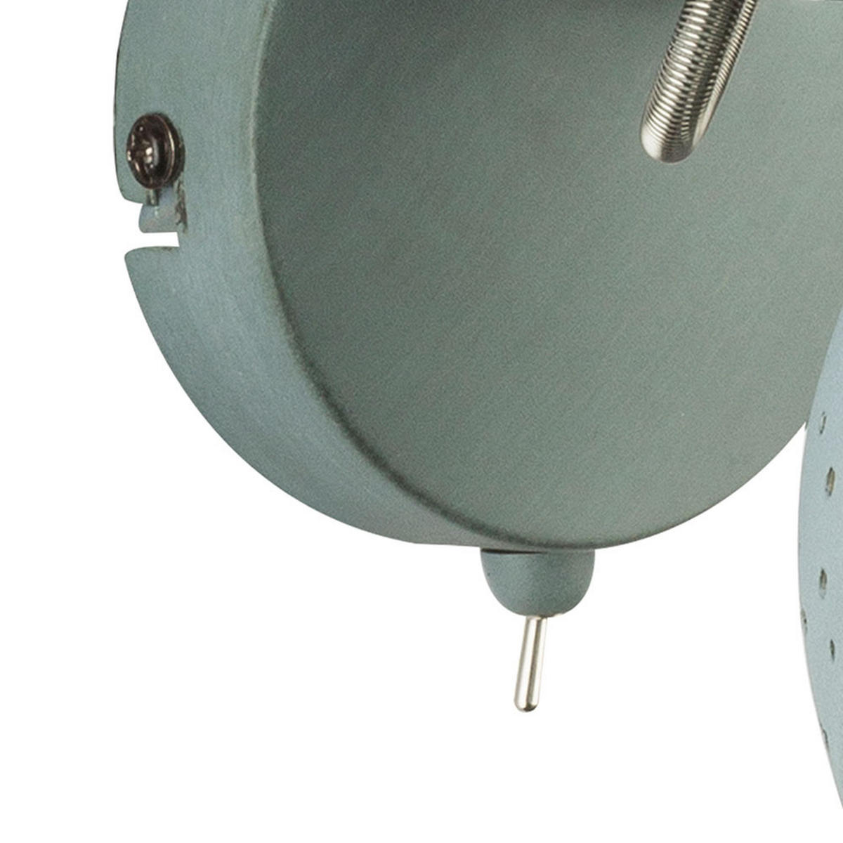 WANDLEUCHTE Fabian Grau Chrom beweglicher Spot - Grau, Metall (12/12/15cm) - Globo Lighting