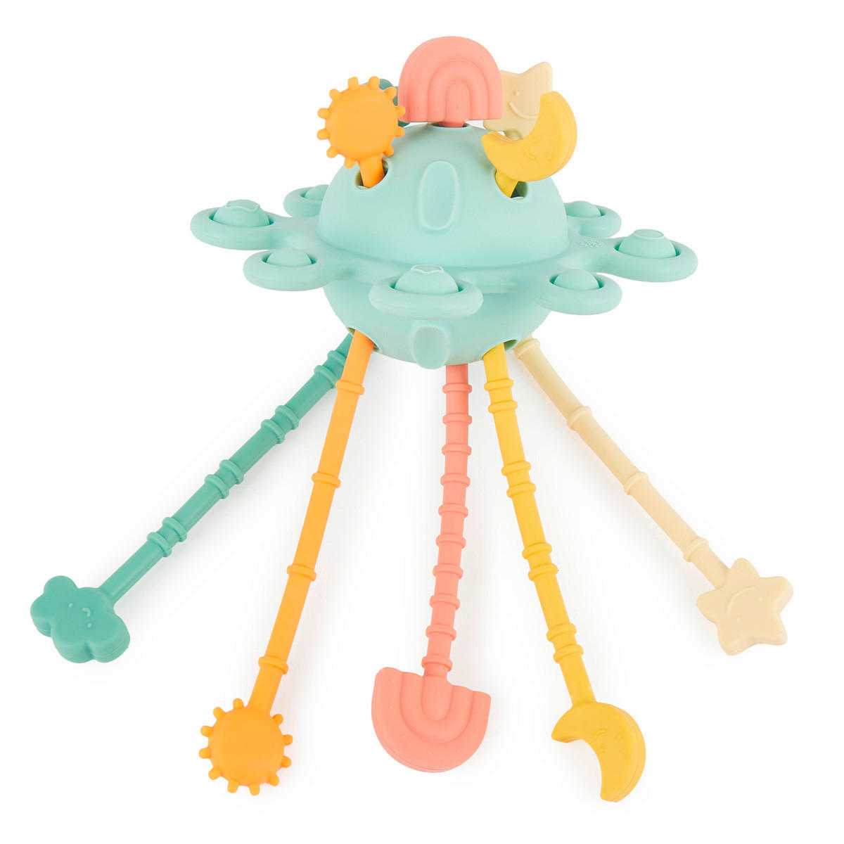 MONTESSORI Activity Planet Silikon - ab - Multicolor, Kunststoff (13.5/13.5cm) - Bieco Spielwaren