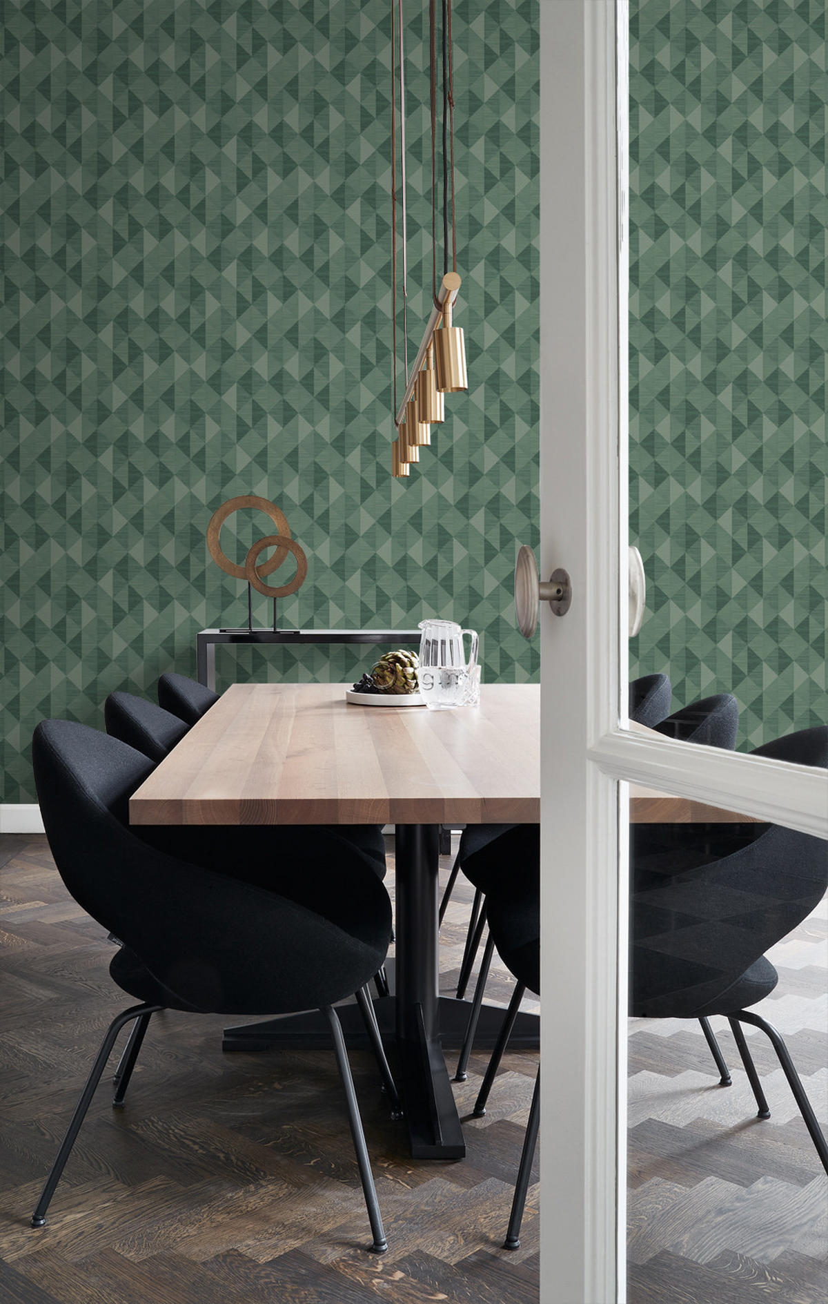 TAPETE 3D Grasmuster 50 x 900 cm - Grün, Papier (50/900cm) - Origin Wallcoverings