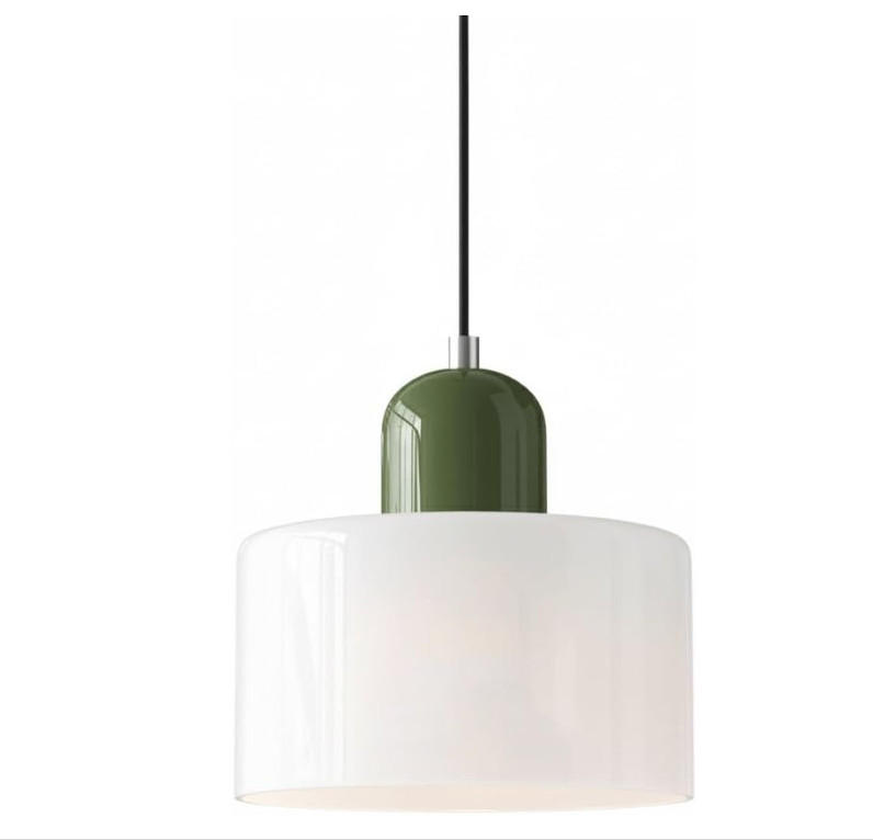 PENDELLEUCHTEN,GLAS, 220 V, 12 W, 15 cm Durchmesser,Weiß - Weiß, Glas (15/15/100cm) - Weltevree