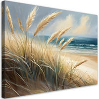 WANDBILD meer strand natur landschaft - Beige, Textil (60/40cm) - Feeby
