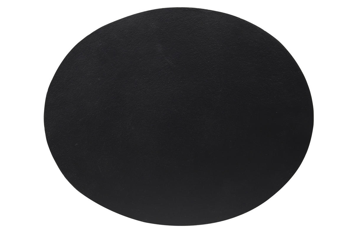 BEISTELLTISCH Macau Schwarz 40/33/55 cm - Schwarz, Metall (40/33/55cm) - Light & Living