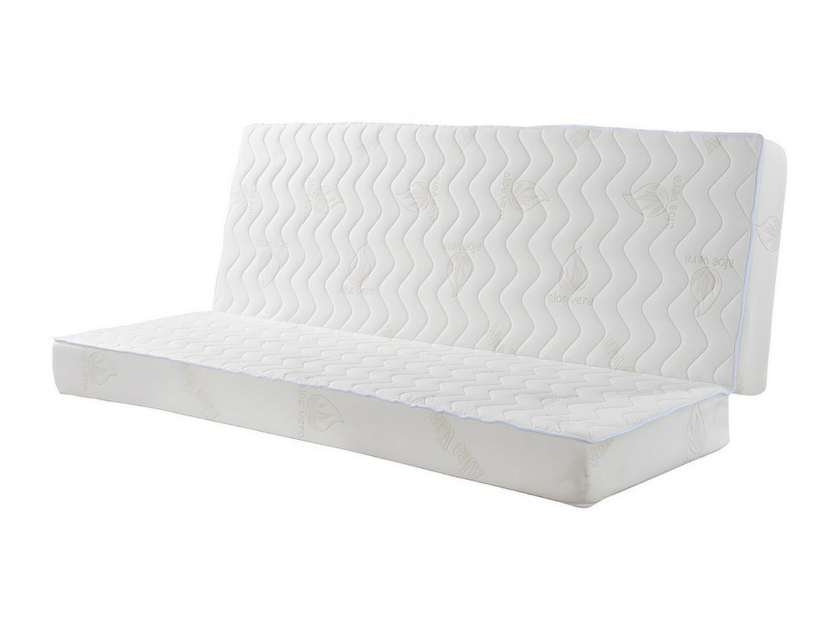MATRATZEN für Schlafsofas - 2 Personen - stoff - weiß Aloha - Weiß, Textil (130/190cm) - Vente-Unique