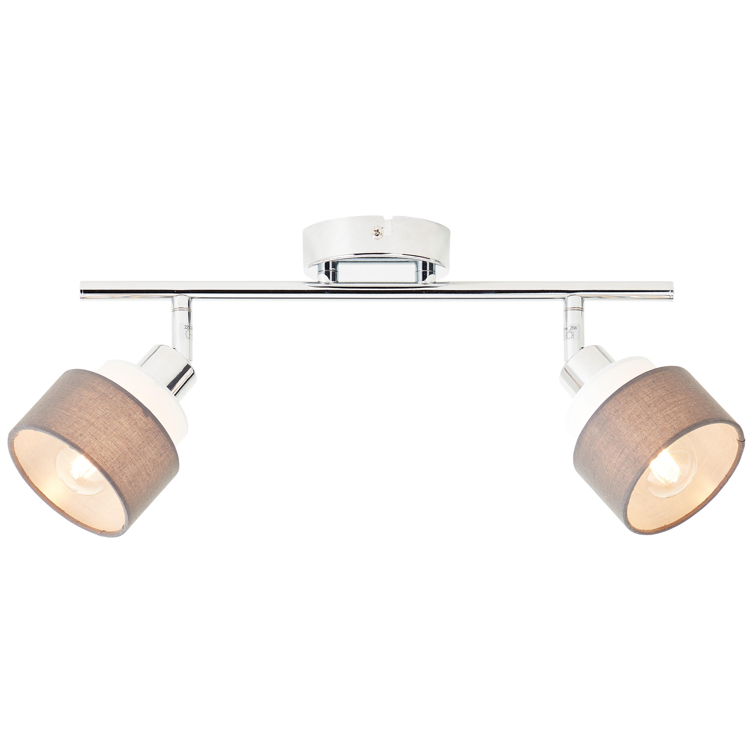 Brilliant Spotrohr Grau 48x21x8 cm