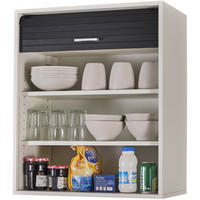 KÜCHENOBERSCHRANK mit Rolladentür 35/60/72cm - Weiß, Holzwerkstoff (60/72/35cm) - Simmob