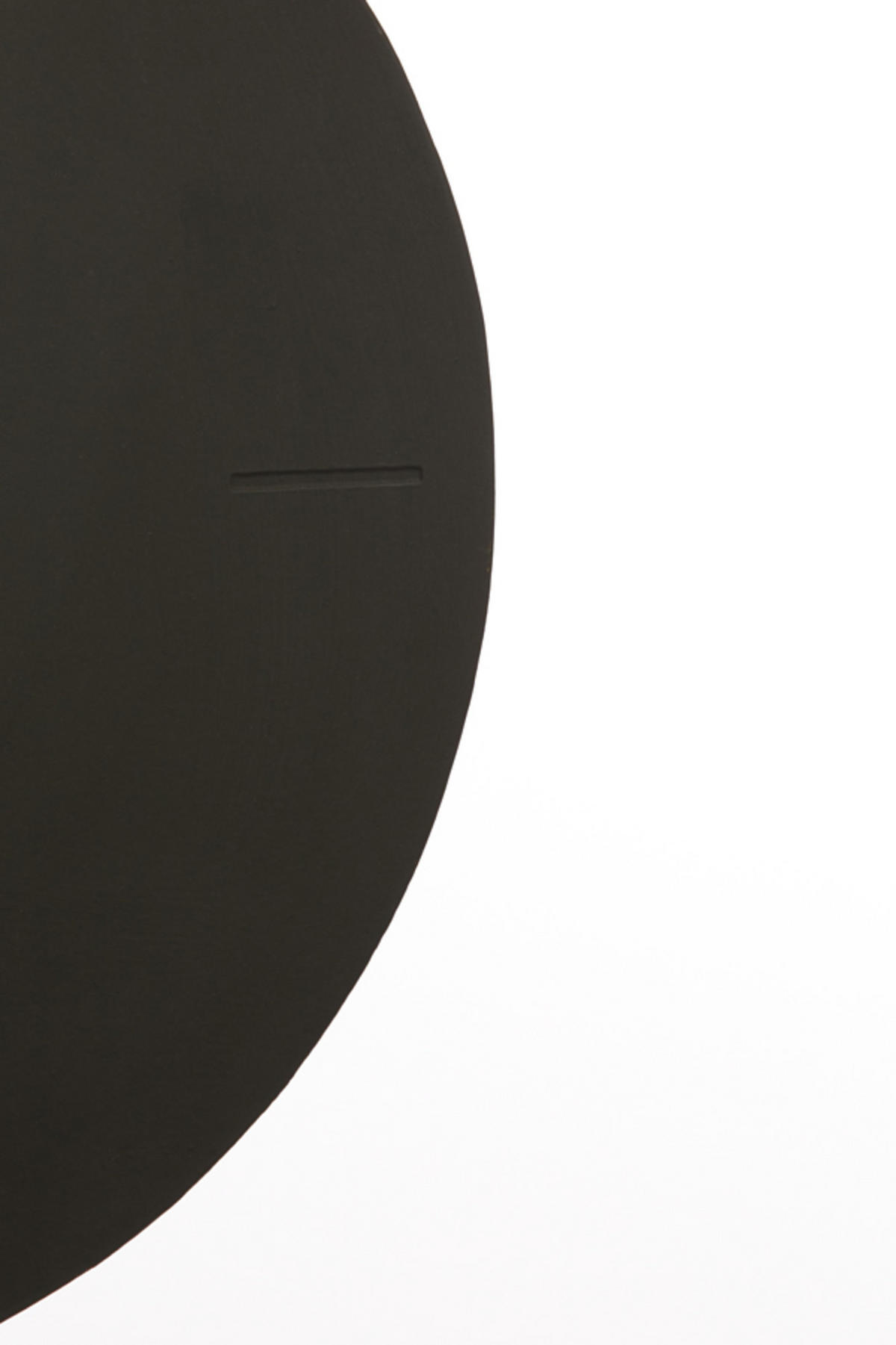 UHR Waiwo Schwarz Ø30/45,5 cm - Schwarz, Metall (10/45.5/30cm) - Light & Living