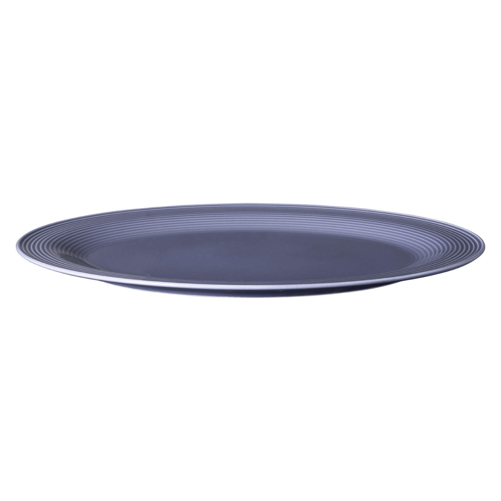 SERVIERPLATTE Beat Color Glaze Fliederblau 35 x 28 cm - Violett, Keramik (28/2.2/35.3cm) - Seltmann Weiden