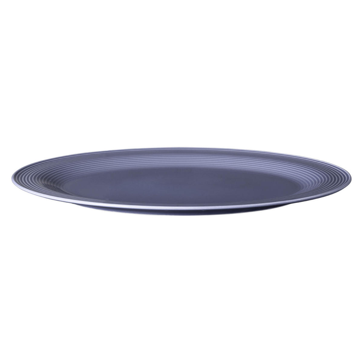 SERVIERPLATTE Beat Color Glaze Fliederblau 35 x 28 cm - Violett, Keramik (28/2.2/35.3cm) - Seltmann Weiden