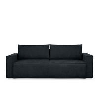 3-SITZER-SOFA NAPI II mit Schlaffunktion, dunkelblau - Dunkelblau, Textil (228/89/101cm) - KONSIMO®