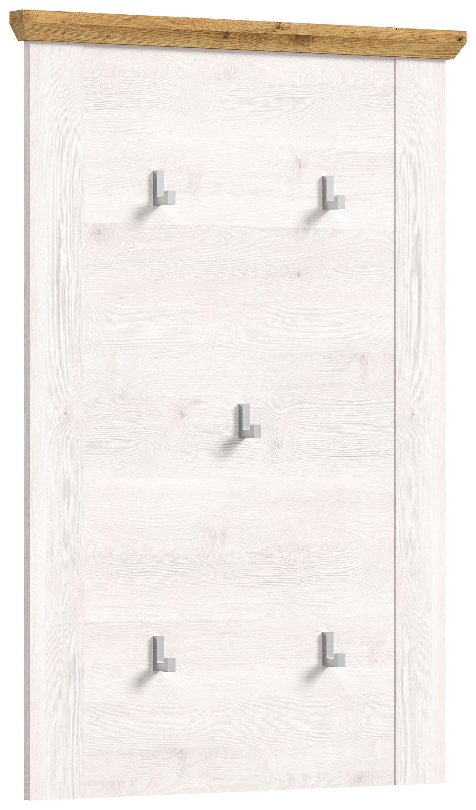 GARDEROBENPANEEL Verona Garderobe in Sibiu Lärche Nb. und Artisan Eiche Nb. B/H/T: 68x103x4 cm - Lärchefarben, Holzwerkstoff (68/103/4cm) - Homes & Jones