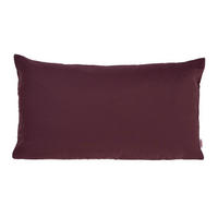 KISSENHÜLLE Wunschton sukkulenten-violet 30/50 cm - Violett, Textil (30/50cm) - beties Heimtextil