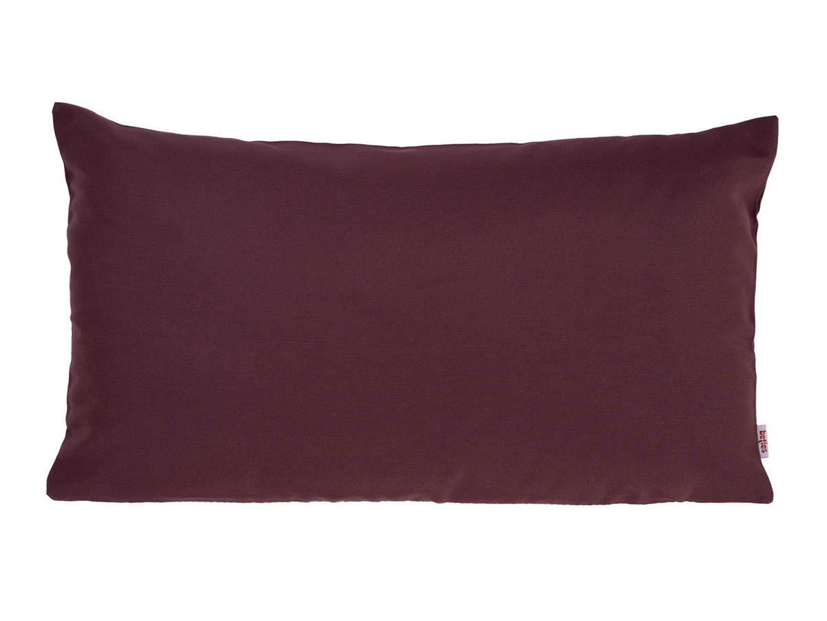 KISSENHÜLLE Wunschton sukkulenten-violet 30/50 cm - Violett, Textil (30/50cm) - beties Heimtextil